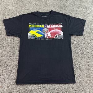 Alabama Crimson Tide Shirt Mens M 2012 Cowboy Classic Vs Michigan Wolverines*